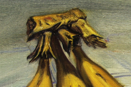 bananas original painting by Paulius Juška. Home