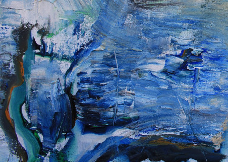 Lake In The Moonlight original painting by Kristina Čivilytė. Home