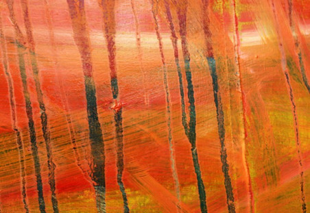 Spring II original painting by Lina Beržanskytė Trembo. Home