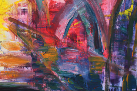 Melodies Of Arches original painting by Kristina Čivilytė. Home