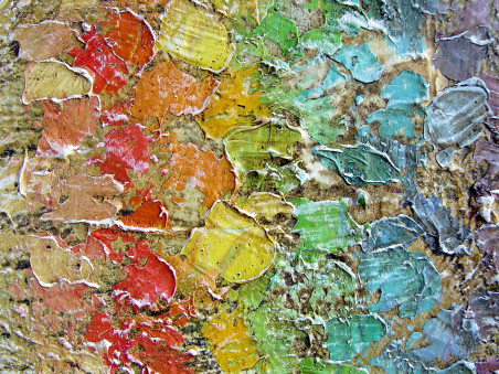 Rainbow Of Thoughts original painting by Konstantinas Žardalevičius. Home