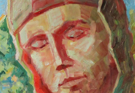 Contemplation original painting by Liudvikas Daugirdas. Home