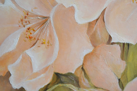 Flowering Time original painting by Danutė Virbickienė. Home