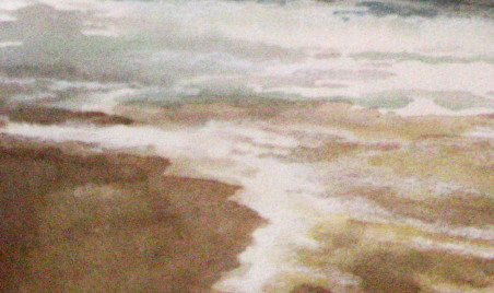 Fog in the Baltic Sea original painting by Algirdas Zibalis. Home