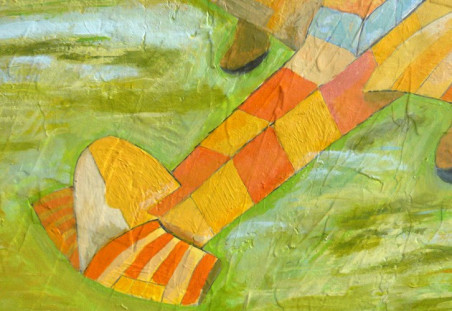 Flying Is Living original painting by Dalius Virbickas. Home