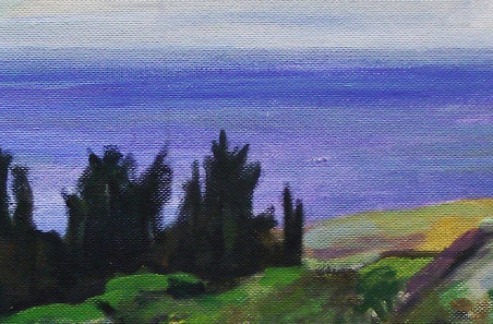 Malta. Gozo original painting by Albinas Markevičius. Home