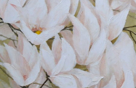 Magnolia Blossom II original painting by Danutė Virbickienė. Home