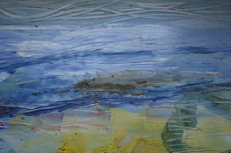 Underwater original painting by Kristina Čivilytė. Home