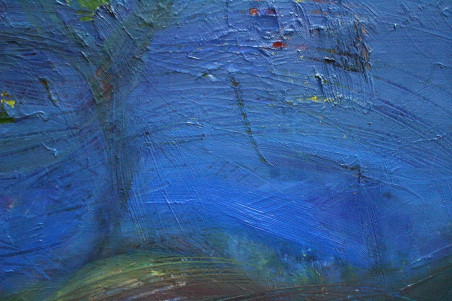 Underwater trees original painting by Kristina Čivilytė. Home