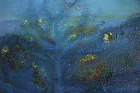 Underwater trees original painting by Kristina Čivilytė. Home