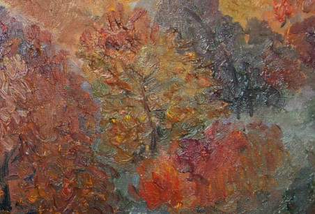 Colours Of Autumn original painting by Aida Kačinskaitė. Home