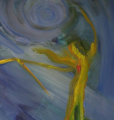 Sufi Dance original painting by Kristina Čivilytė. Home