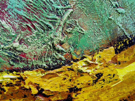 Seventh Sense (Triptych) original painting by Konstantinas Žardalevičius. For Art Collectors