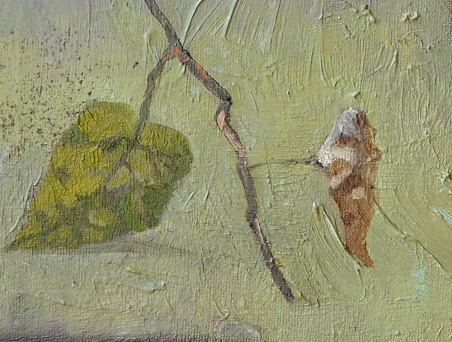 Pear original painting by Artūras Braziūnas. Home