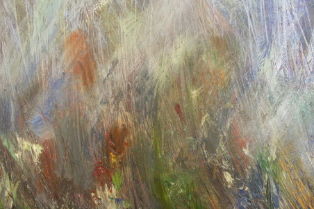 Reeds in Large original painting by Kristina Čivilytė. Home