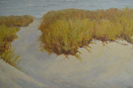 Dunes original painting by Rimantas Virbickas. Home