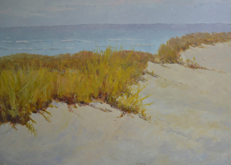 Dunes original painting by Rimantas Virbickas. Home