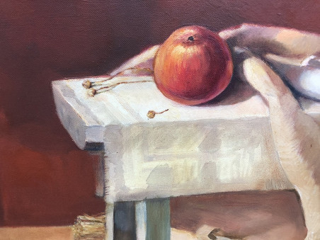 Still-life original painting by Violeta Bulavienė. Home