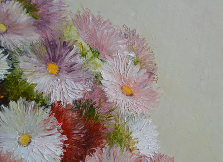 Colourful Flowers original painting by Danutė Virbickienė. Home