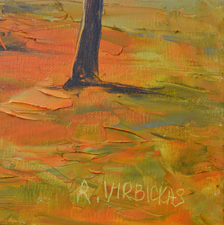 Autumn Colors original painting by Rimantas Virbickas. Home