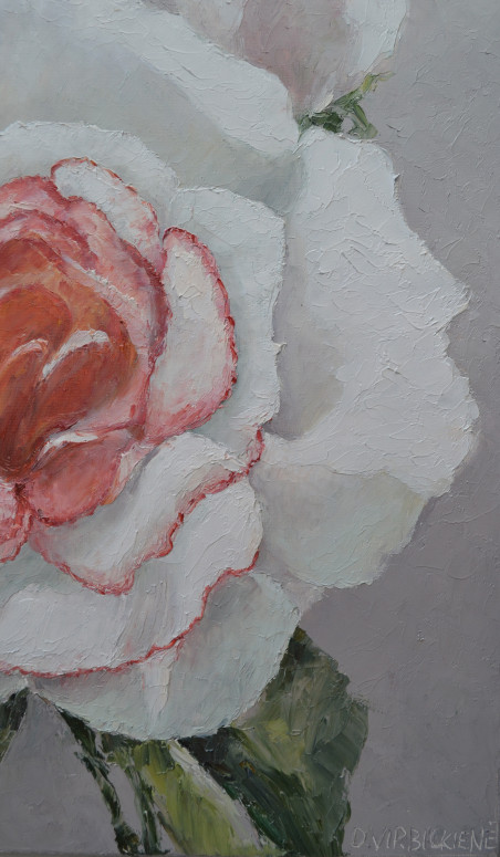 Rose Blossom original painting by Danutė Virbickienė. Home