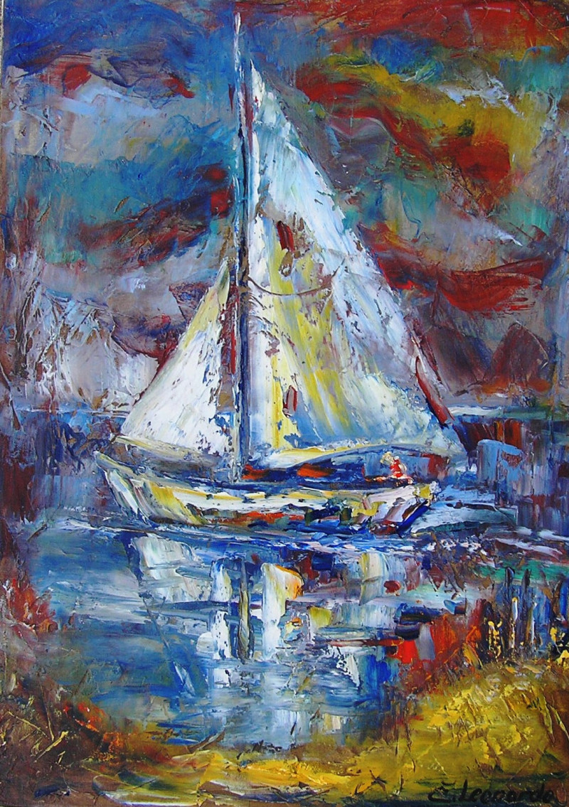 sailboat painting to buy