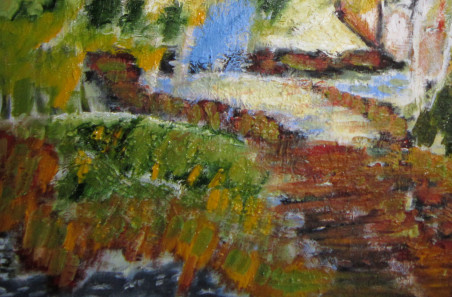 Trees In The Park original painting by Gitas Markutis. Home