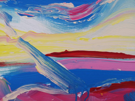 Heat original painting by Jolita Puronaitė Lubienė. Home