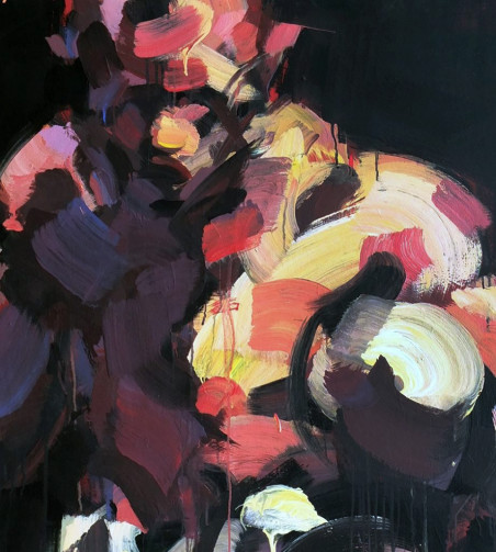 From series "Boxing" original painting by Virginijus Viningas. Home