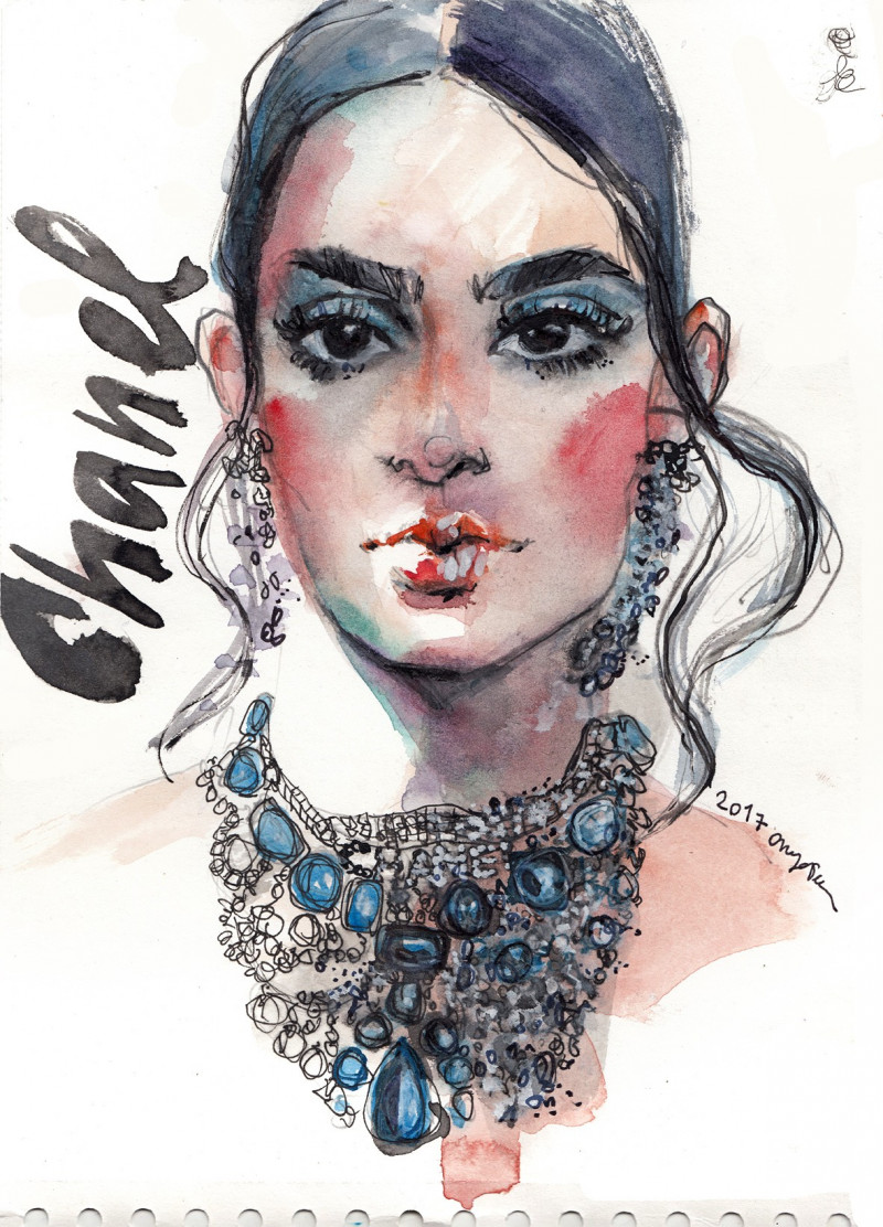 Fashion Illustration Chanel PNG Images Fashion Illustration Chanel Clipart  Free Download