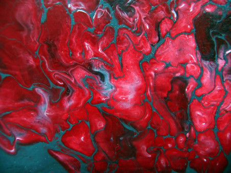 FLOW 012 original painting by Laima Žeimienė Vienis. Home