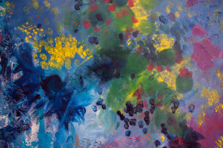 Flowers Of The Ocean original painting by Giedrė Balčiūnaitė. Home