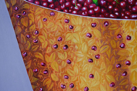 Cherries original painting by Artūras Braziūnas. Home