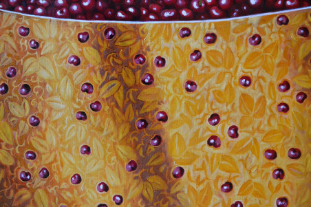 Cherries original painting by Artūras Braziūnas. Home