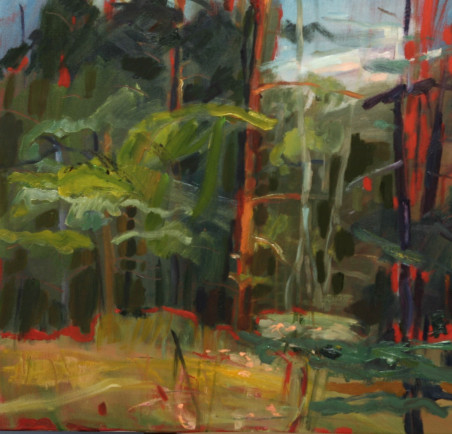 Forest At The Daytime original painting by Jūratė Kadusauskaitė. Home