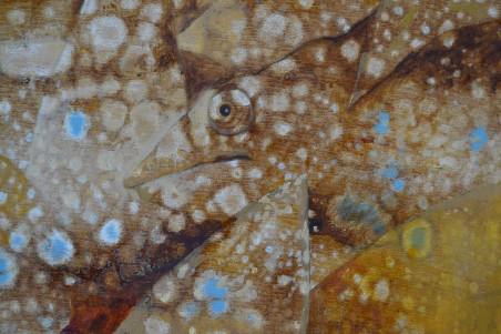 Hiding Fishes original painting by Artūras Braziūnas. Home