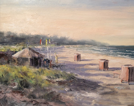 Morning in Palanga original painting by Eugis Eidukaitis. Home