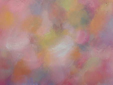 Pink Mood original painting by Yuna Galejeva. Home