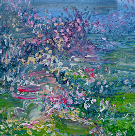 Blossom - Windy Day original painting by Marius Strolia. Home