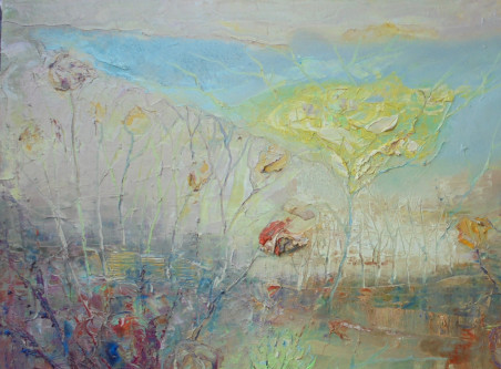 Blossom 2 original painting by Lina Beržanskytė Trembo. Home