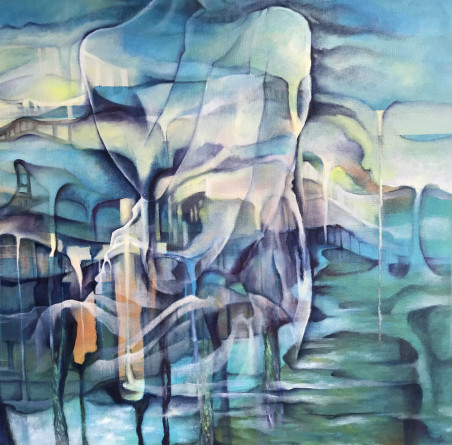 The Flow of the Spring original painting by Živilė Vaičiukynienė. Home