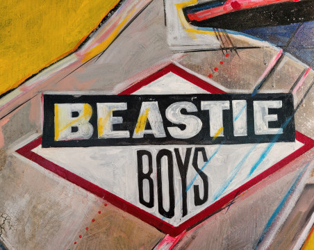 Beasty Boys- make some noise! original painting by Ansis Burkė. Home