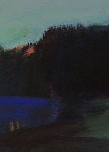 Twilight original painting by Jolanta Uznevičiūtė. Home