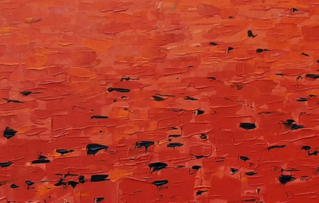 Poppy Field original painting by Kęstutis Indriūnas. Home