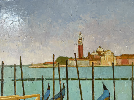 Venice original painting by Arvydas Kašauskas. Home