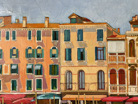 Venice II original painting by Arvydas Kašauskas. Home