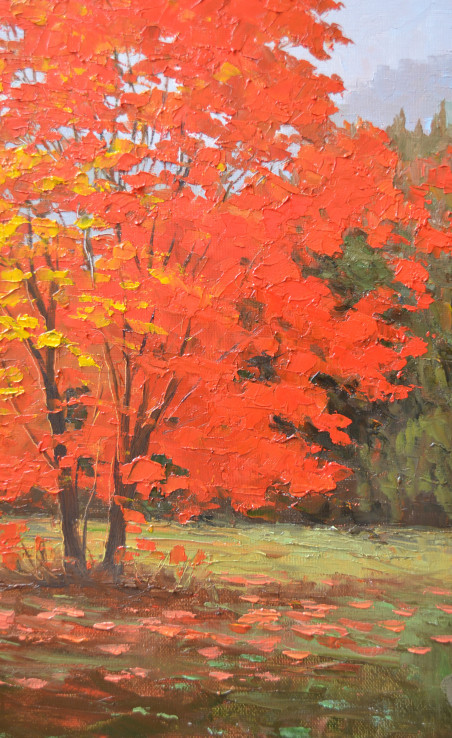 Autumn Beauty original painting by Rimantas Virbickas. Home