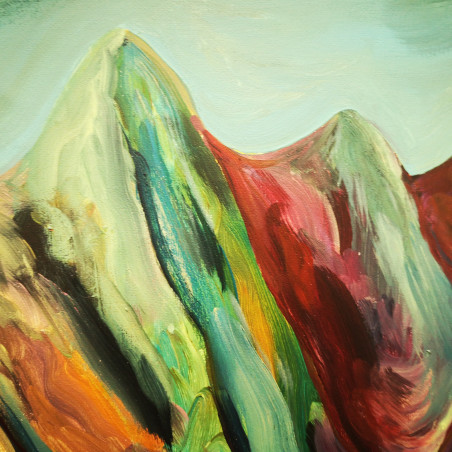 Mountain Of The Gold Mistery original painting by Marius Abramavičius Neboisia. Home