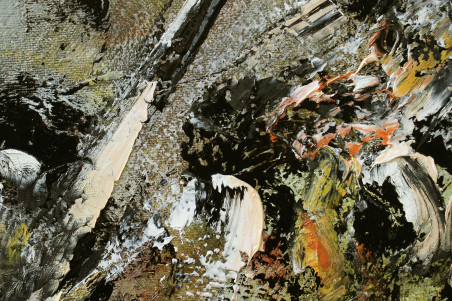 A Fragment Of A Father's Word original painting by Konstantinas Žardalevičius. Abstract Paintings