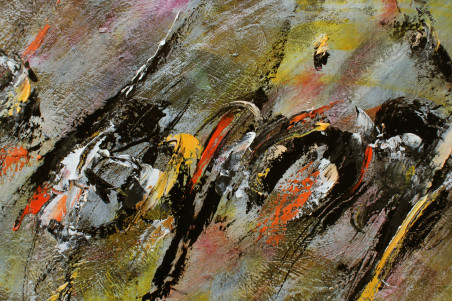 A Fragment Of A Father's Word original painting by Konstantinas Žardalevičius. Abstract Paintings